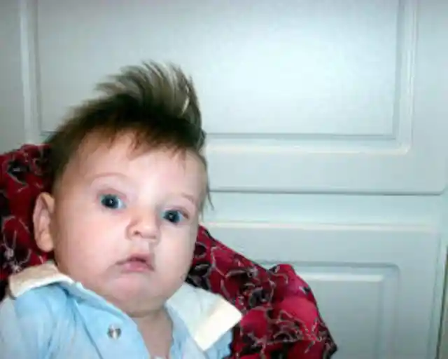 17. Babies lose most of their hair!