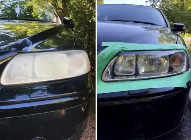 Clean your Car’s Eyes with Toothpaste