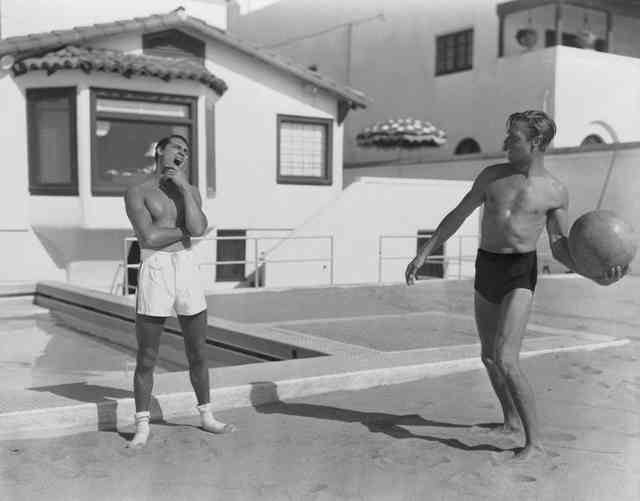 Randolph Scott and Cary Grant