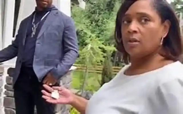 NFL Star Takes Mom To "Random" House, She Breaks Down When He Tells Her Who Owns It