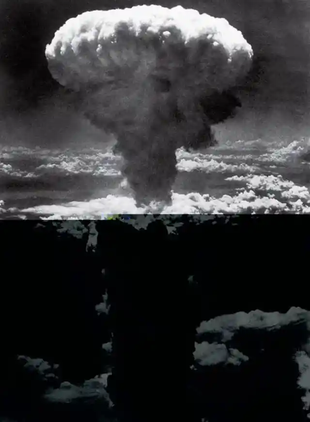 Mushroom Cloud Over Nagasaki, Lieutenant Charles Levy, 1945