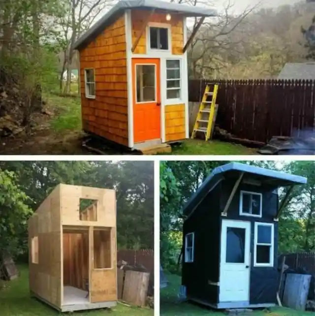 This 13-Year-Old Boy Built A Tiny House Of His Own With Only $1,500