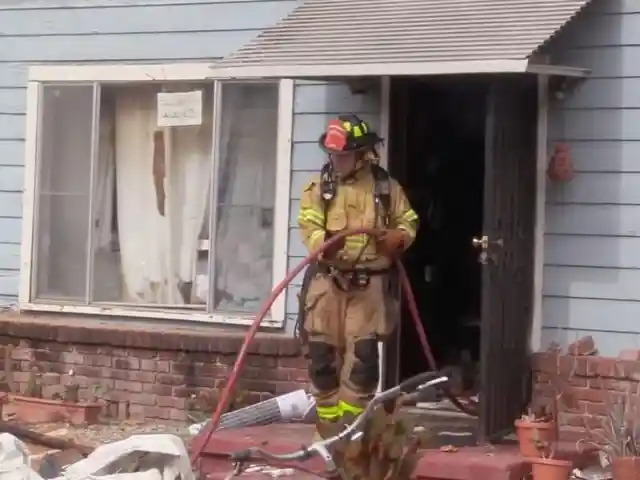 Firefighters Let Woman's House Burn After Realizing What Was Inside