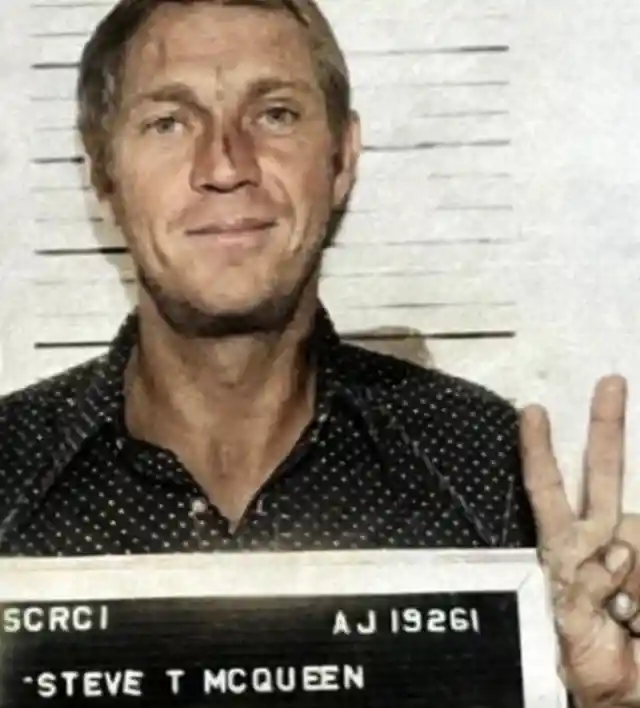Steve McQueen – ‘The King Of Cool’ Booked For Drunk Driving, 1972