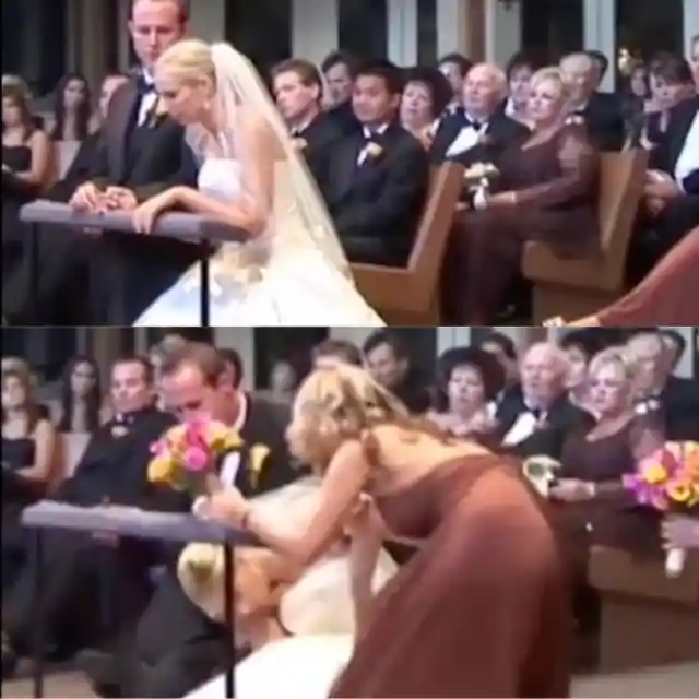Bride Finds a Secret About Her Groom on the Altar and Passes Out