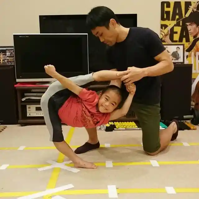 Preschooler Trains Insanely Hard To Become The New Bruce Lee