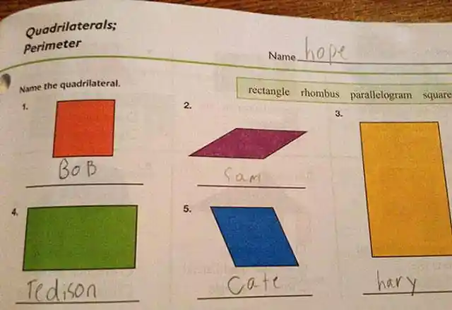 30 Brilliant Test Answers From Amusing Kids