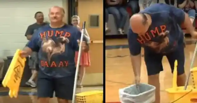 When This Janitor Started To Clean Up, He Found A Bag In The Trash That Left Him In Disbelief