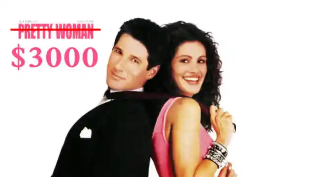 21. The movie was originally supposed to be called "$3,000" because that's how much a night cost with Julia Robert's character. It wasn't until they got the rights to the song "Pretty Woman" that they decide to change it.