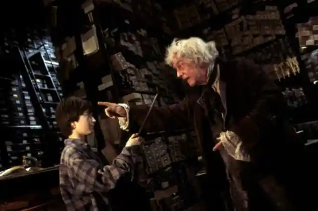 The Thousands Of Boxes Of Wands In The Ollivanders Wand Shop Scenes Were All Decorated By Hand