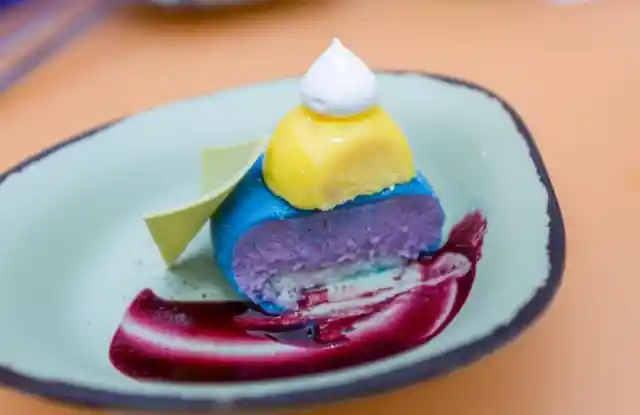 Blueberry Cream Cheese Mousse