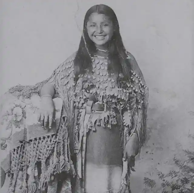 Kiowa girl, 1894