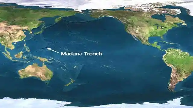 THE MARIANAS TRENCH, PACIFIC OCEAN