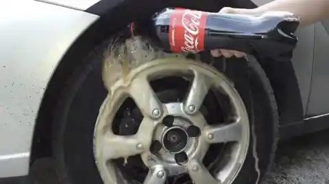 Clean your Rims with Coke