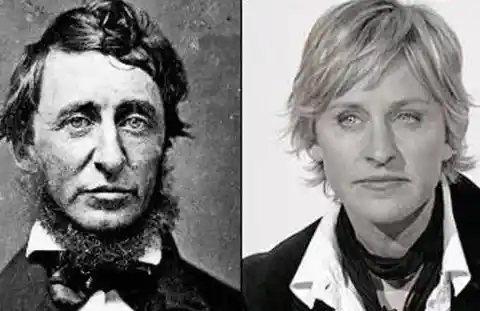 25 Celebrities Who Eerily Resemble People From History