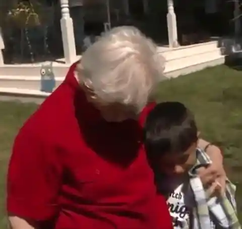 This Little Boy Saw His Neighbor Acting Strange, He Knew He Had To React Quickly