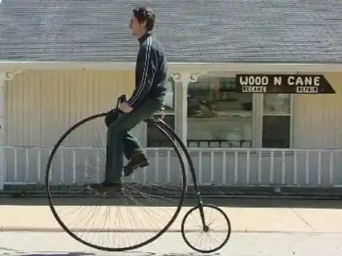 Mike Used His Precious Antique Bicycle To Open Stores