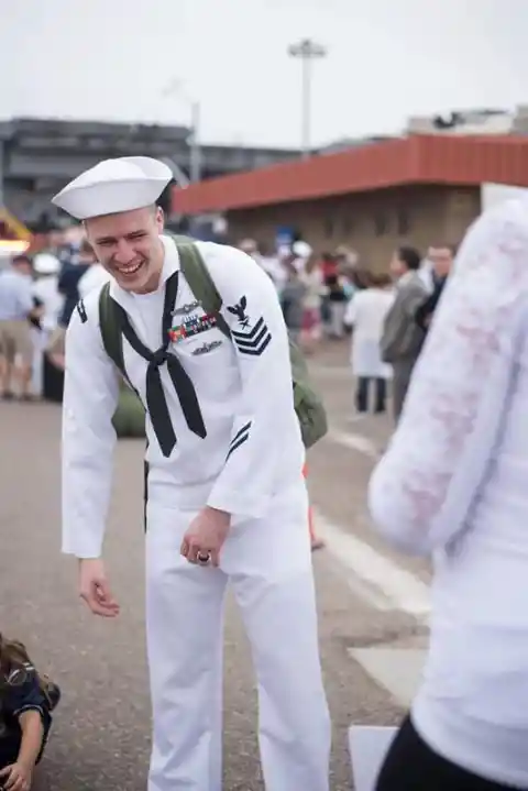 Navy Husband Returns Home To Find Wife Was Hiding A HUGE Secret From Him