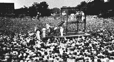 12. Last public execution in the United States, Kentucky, 1936.